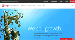 Desktop Screenshot of hingemarketing.com